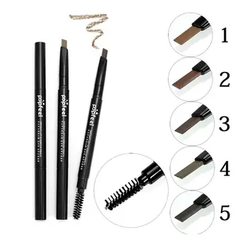 

1Pcs Double-headed Easy Color Eyebrow Pencil Eyebrow Makeup Lasting Waterproof Pencil Practical Novice Eyebrow Makeup Tool TSLM1