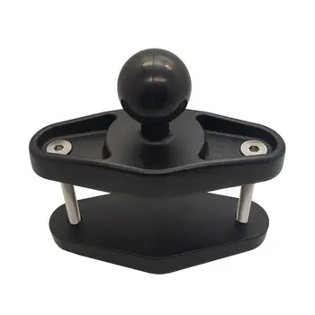 

Universal 1.5Inch Rubber Ball Mount Aluminum Diamond Mounting Base for Go-pro/for Gar-min Camera Cellphones Holder