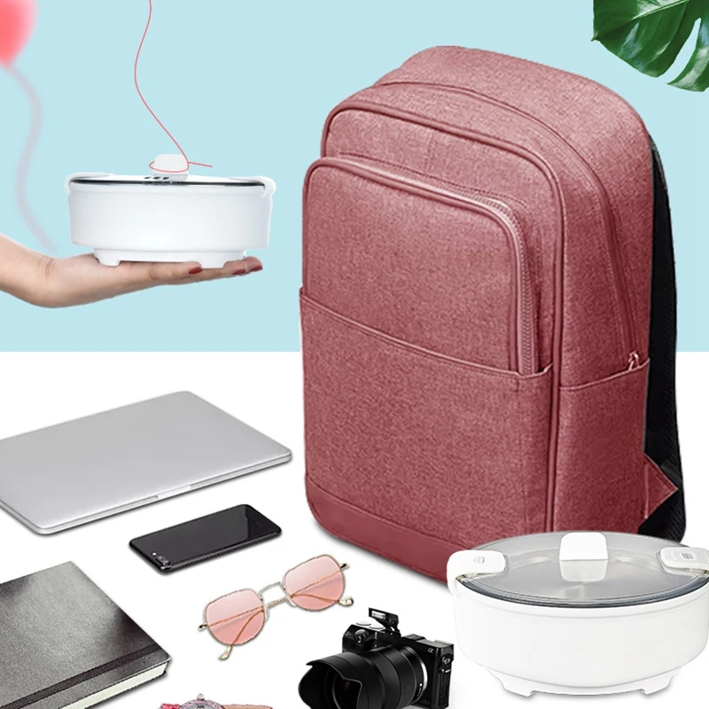 

Multifunctional Electric Cooker Heating Pan Electric Cooking Pot Machine Hot Pot Noodles Eggs Soup Steamer Fold Rice Cooker EU P