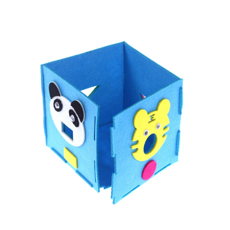  Sz Steam Cute Animal DIY Non-woven Cloth Craft Felt Handwork Material Puzzle Handmade DIY Non-Woven - 4000265720665