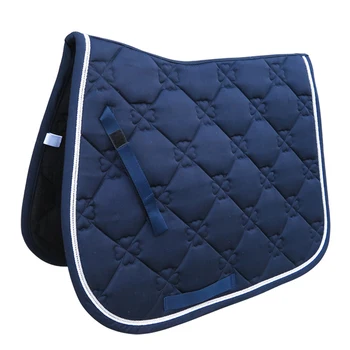 

Sports Soft All Purpose Horse Riding Shock Absorbing Supportive Cotton Blends Cover Saddle Pad Equipment Equestrian Dressage