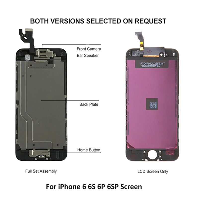  6 6S ÷ 6P 6SP  LCD ÷, Ǯ Ʈ ü ũ, ġ Ÿ ,  ī޶, Ȩ 