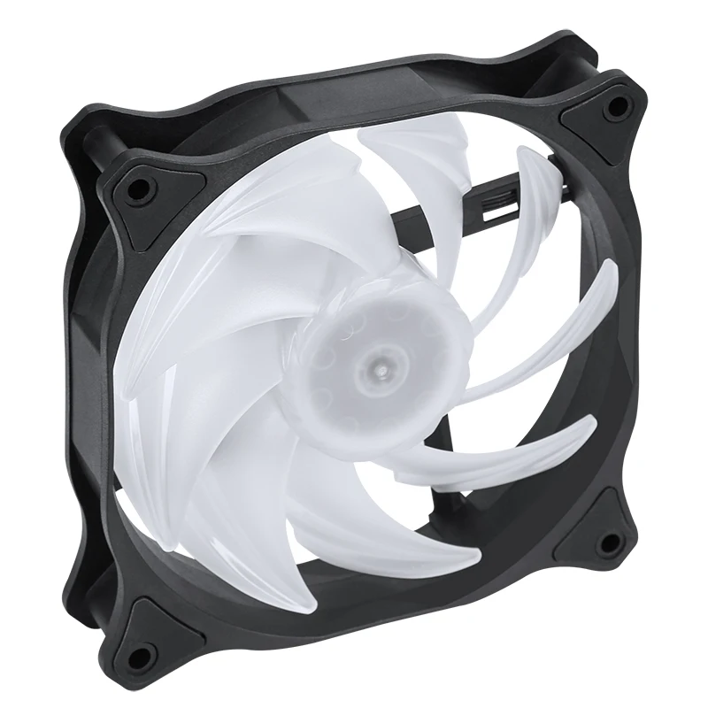 Sama 120 mm Computador Case Ventilador de Refrigeração A-rgb Led Ventilador Mudo D-rgb Ventiladores Silenciosos Ajustar a Velocidade Aura 3fan Conjunto Ventiladores e resfriadores - Imagem 5