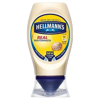 

Hellmanns Real Squeezy Mayonnaise - 250ml - Pack of 2 (250ml x 2)