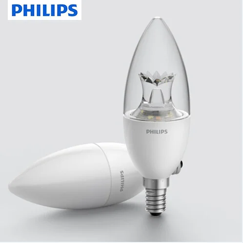 

Philips Zhirui Smart LED Bulb E14 Candle Lamp 3000 - 5700K Adjustable Light APP Control Lamp Promise Dimming 220 - 240V