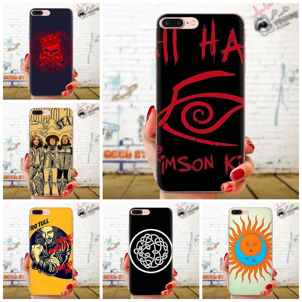 Jethro Tull King темно-красный для Xiaomi CC9 CC9E Mi 3 4 4i 5 5S 6 6X 8 9 SE Play Plus Pro Lite A1 Mix 2 Note TPU Mobile |