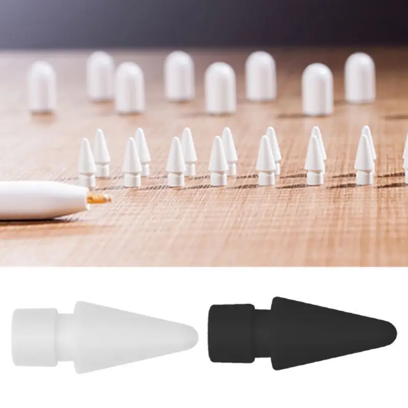 Spare Nib Tip Replacement+ 5 Stylus Pencil Cap Case 1st 2st iPad Pro Stylus Pen