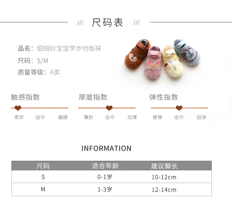 Г. Новые осенние носки-тапочки для малышей бархатные носки для малышей с мультяшным принтом Нескользящая детская обувь для малышей рождественские носки для новорожденных