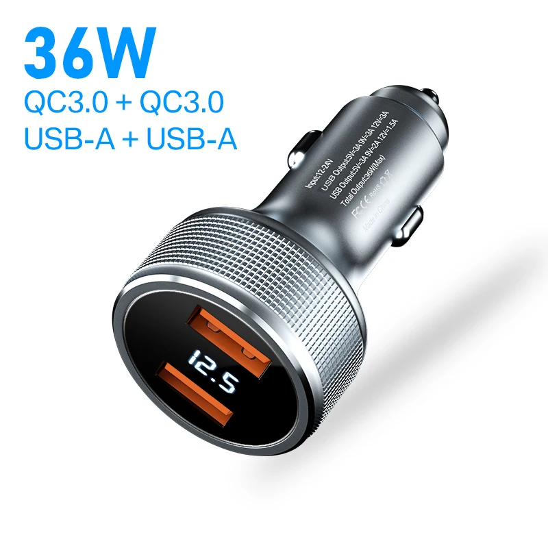 12 v usb 54W Car Charger Type C Fast USB C Charger for iPhone 11 12 Xiaomi Macbook Car Charging Quick Charge 3.0 Moible Phone PD Charger wallcharger Chargers