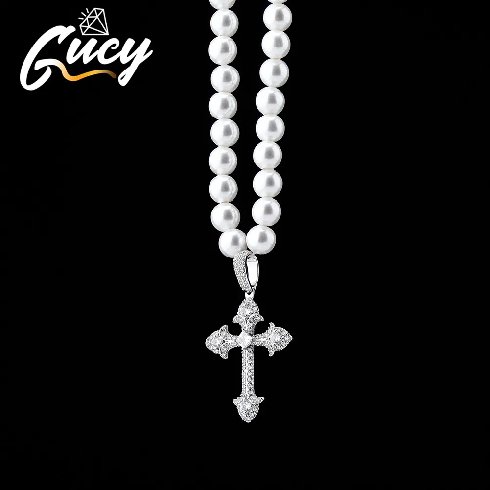 

Модное ожерелье-чокер с жемчугом 6 мм и 8 мм, украшение в стиле хип-хоп для мужчин и женщин, Подарочная бижутерия