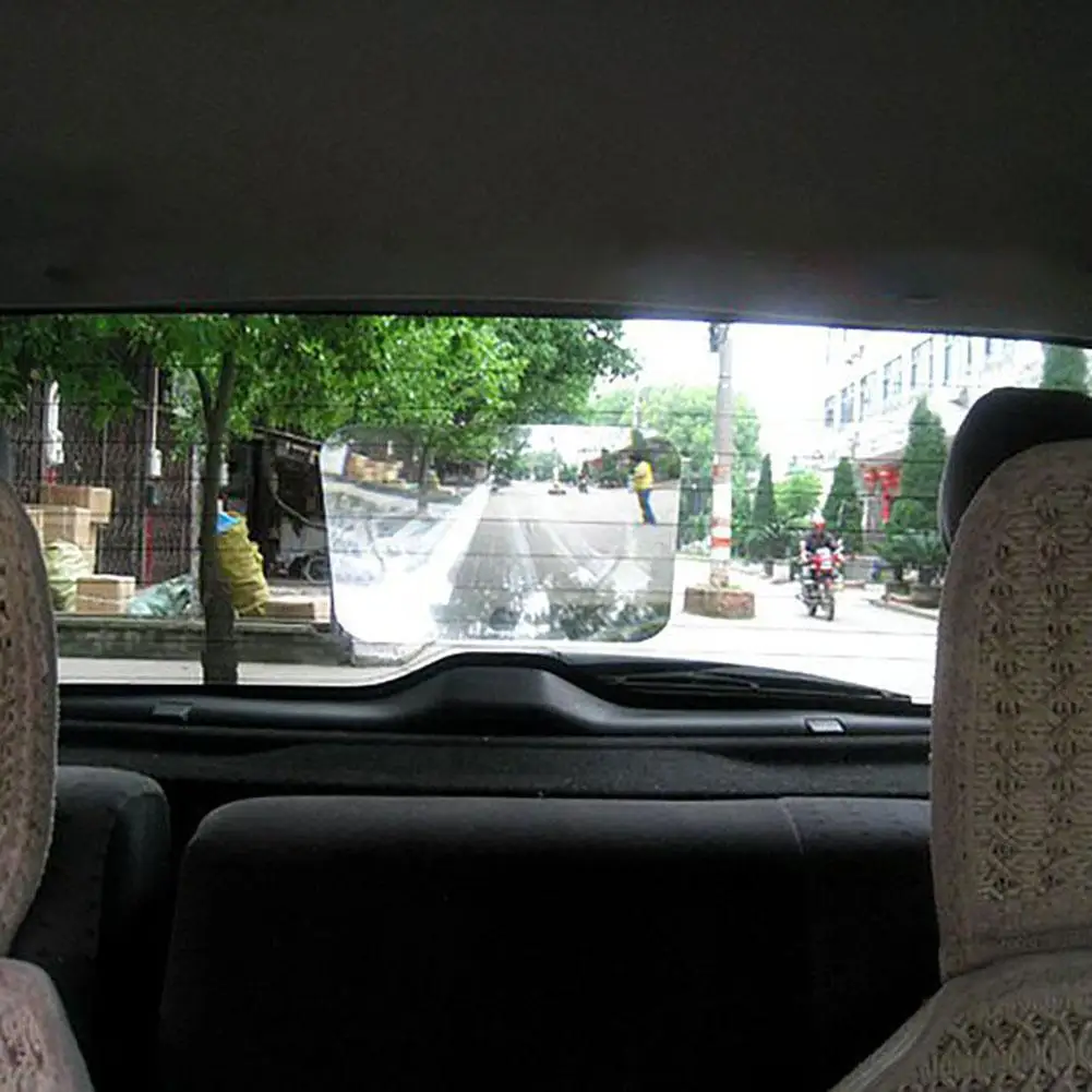 Auto Car Windshield Wide Angle Rear View Parking Reversing Mirror Film Sticker