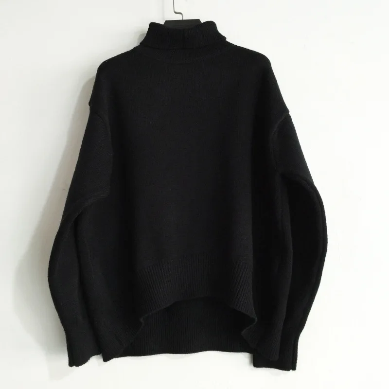 Neople Водолазка свободные Pull Femme Hiver повседневные дикие однотонные вязаные свитеры женские корейские студенческие пуловеры осень 45694