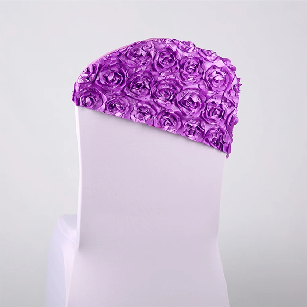 Rose Stretch Chair Bows Sashes Decorations for Wedding Party Ceremony Banquet | Дом и сад