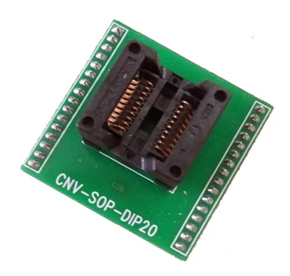 

Cnv-sop20-dip мил Универсальный адаптер горелки IC тестовая стойка Enplas