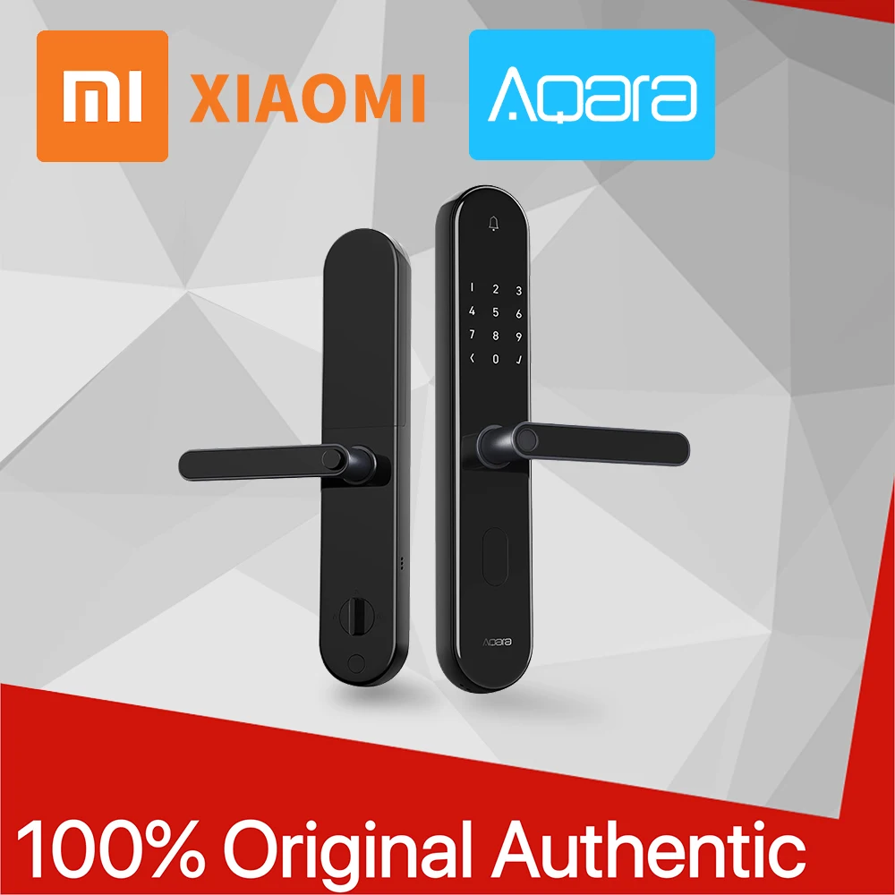 Xiaomi Aqara S2 Pro умный Интеллектуальный Дверной замок без ключа Пароль отпечаток пальца ключ разблокировка Xiomi приложение монитор замки