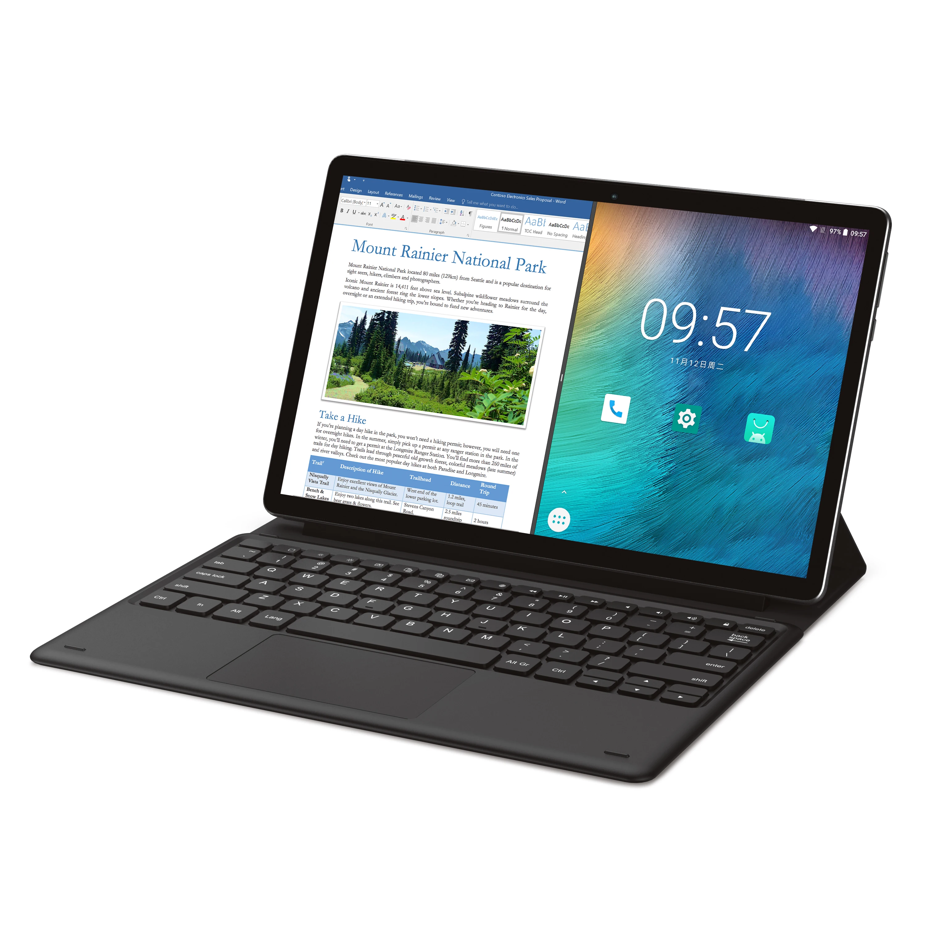 Teclast M16 11,6 дюймовый 4G Phablet Android 8,0 планшетный ПК MT6797(X27) 2,6 GHz Decore cpu 4GB 128GB 8.0MP+ 2.0MP двойная камера