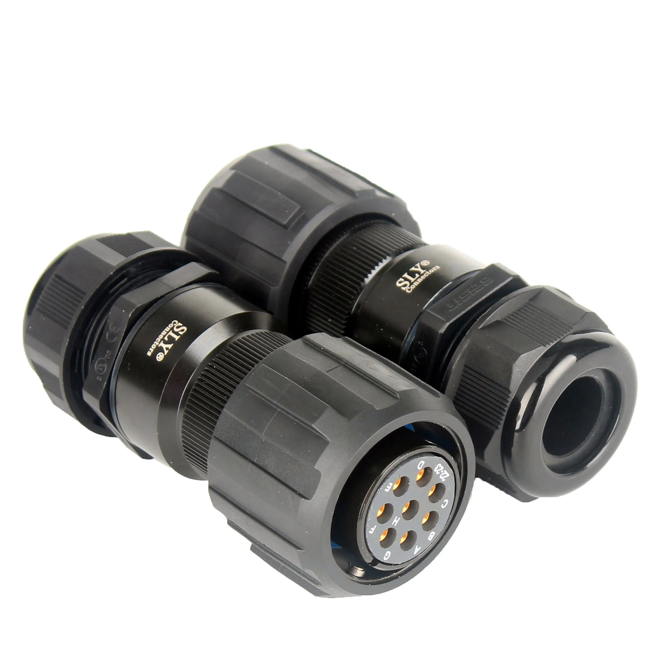 Speaker Professional Audio 8 Pin Audio Interface Waterproof Connector Socket Plug Socapex
