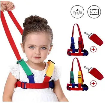 

Baby Safety Walking Harness-Child Toddler Anti-Lost Belt Harness Reins with Leash Kids Assistant Strap Angel Wings Travel Belt