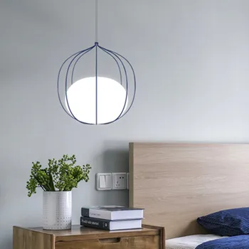 

Modern LED Pendant Lights For Living Room Black Bedroom Dining Square Hanging Lamp Restaurant Fixtures Luster