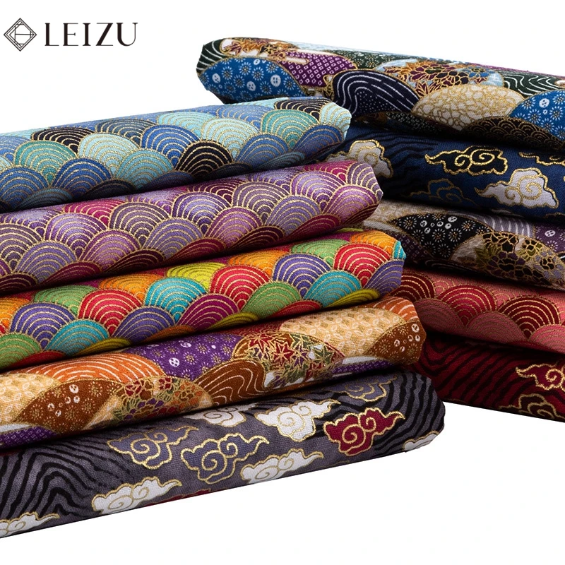 Kimono Quilting Cotton Fabric Gorgeous Printed For Diy Home Textile Or Clothes TJ1023 | Дом и сад