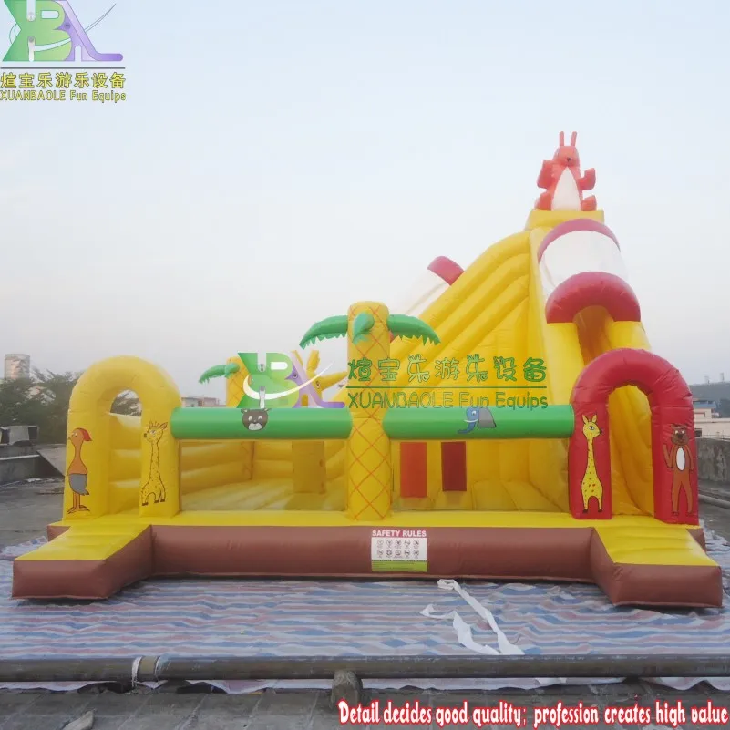 

Children Air Jumping Trampoline Inflatable Bouncer Combo Slide