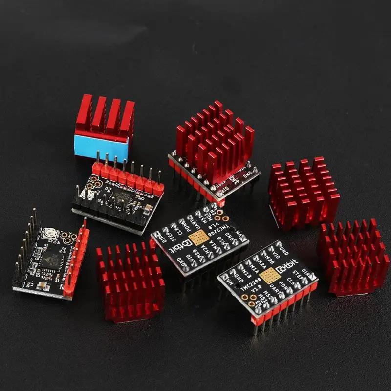 TMC2208 V1.0 шаговый двигатель бесшумный драйвер 256 высокое подразделение для 3d принтера