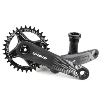 

SRAM SX X1 1000 EAGLE 12 SPEED MTB Crankset 170mm 175mm with 32/34/36T ZRACE 7075 Aluminum CNC Chainring Crown