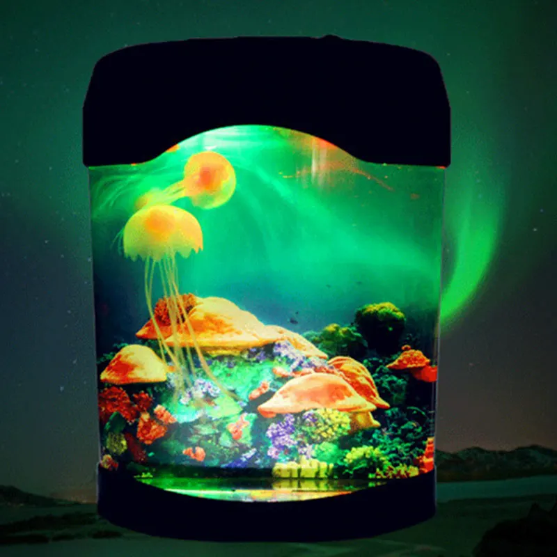 

LED Synthetic Jellyfish Night Light Aquarium Christmas Decoration Colorful