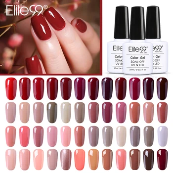 

Elite99 10ml Nude Color Series Nail Gel Professional Color Gel Polish Venalisa Led&UV Soak off Color Varnish Gel