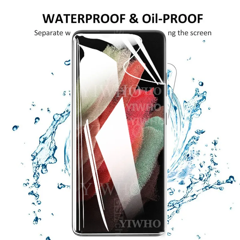 Protective For Samsung Galaxy S21 Ultra 5g Hydrogel Screen