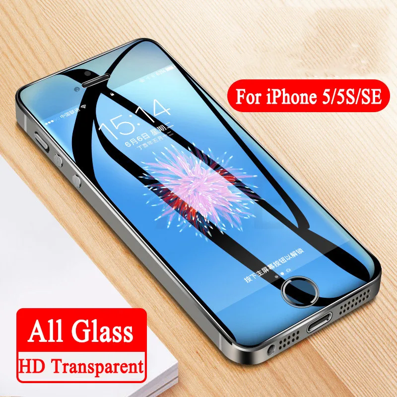 

9H Anti-Burst Protective Glass On The For iPhone 5S SE 5C 5 Tempered Screen Protector Glass For iPhone 5 5S SE Glass Film