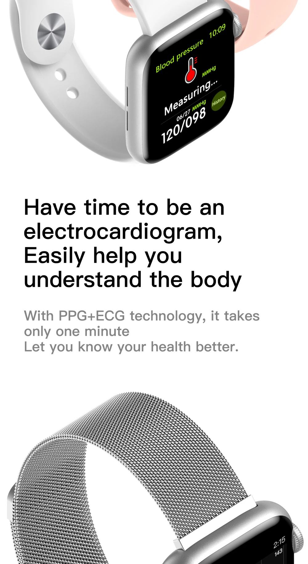 Slimy W75 Смарт часы PPG ЭКГ тела тепло монитор сердечного ритма IP68 Водонепроницаемый Smartwatch полный сенсорный экран PK W34 W58 IWO 10 IWO 8