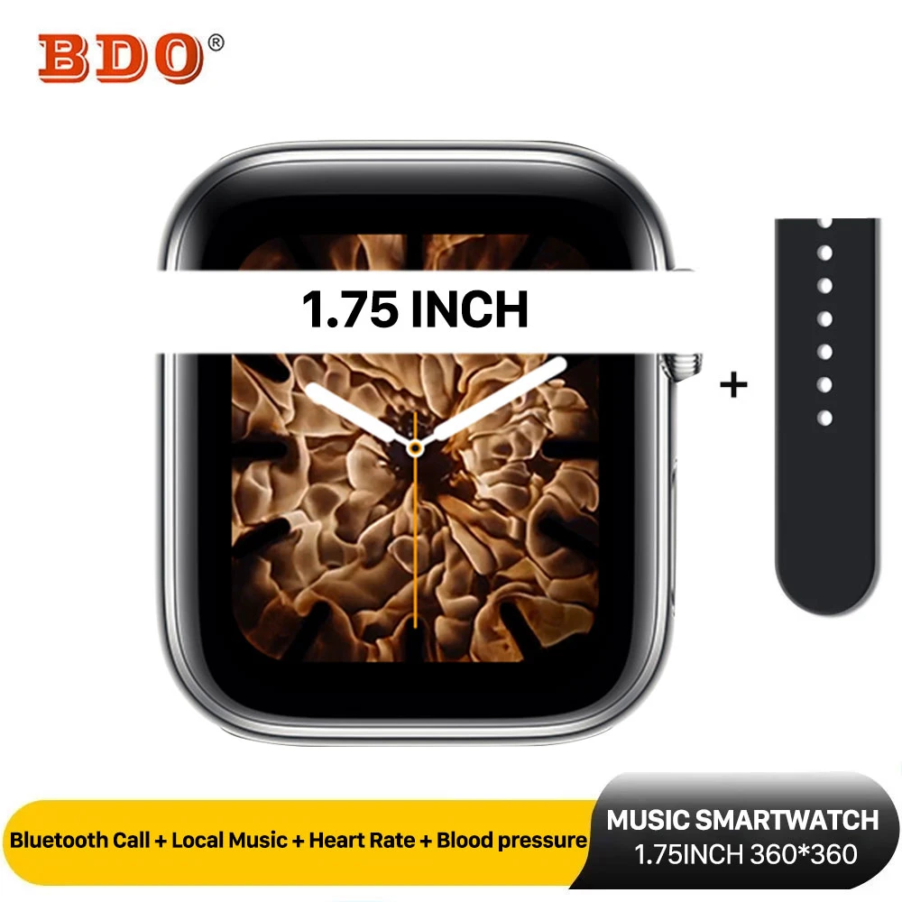 

IWO 13 M20 Smartwatch Series 5 1:1 T500 Smart Watch Bluetooth Call 44mm 1.75" Heart Rate Smart Watch for IOS Android PK W34 W26