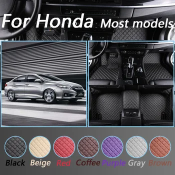 

Car Floor Mats For Honda Civic Accord City Jazz Crv Elysion Spirior Odyssey Insight All Models Custom Made Luxurious Floor Mats
