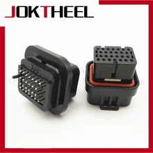 1 комплект 3-1437290-7 6437288-6 TE AMP SUPERSEAL 26 Pin 3 слота Электрический Женский Мужской прямой PCB Провод на плате разъем ECU разъем