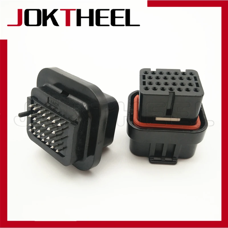 1 комплект 3-1437290-7 6437288-6 TE AMP SUPERSEAL 26 Pin 3 слота Электрический Женский Мужской прямой