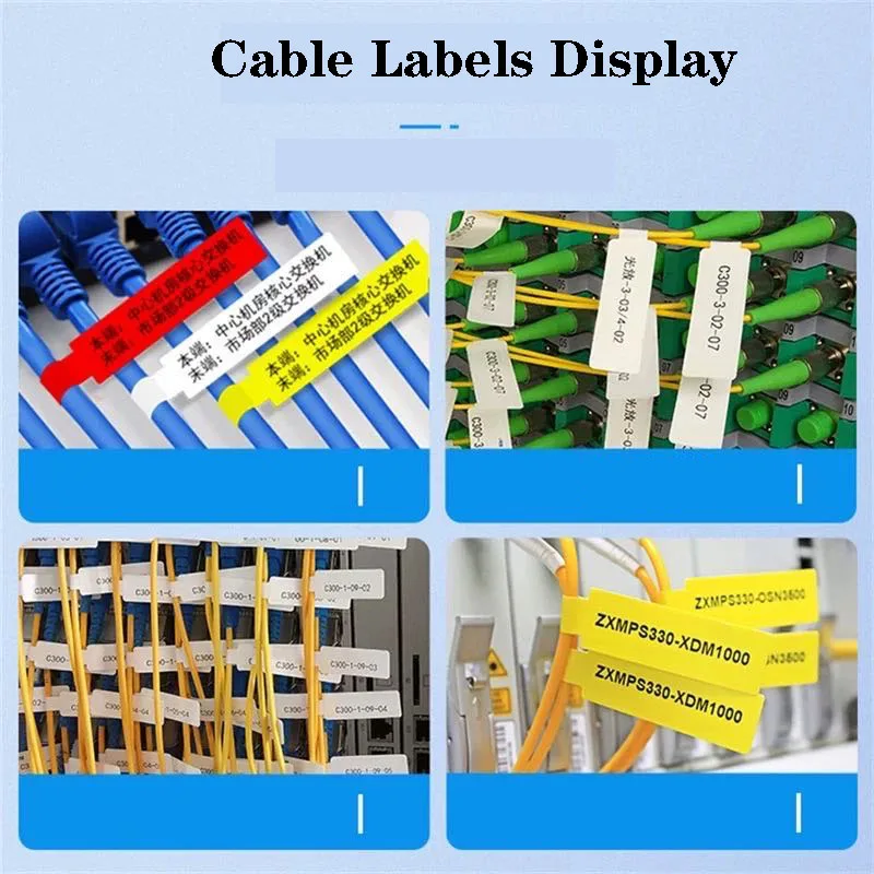 【Niimbot D11 Label】Cable Flexible etiqueta adhesiva térmica pegatina utilizada para la impresora de etiquetas Niimbot D11/D61