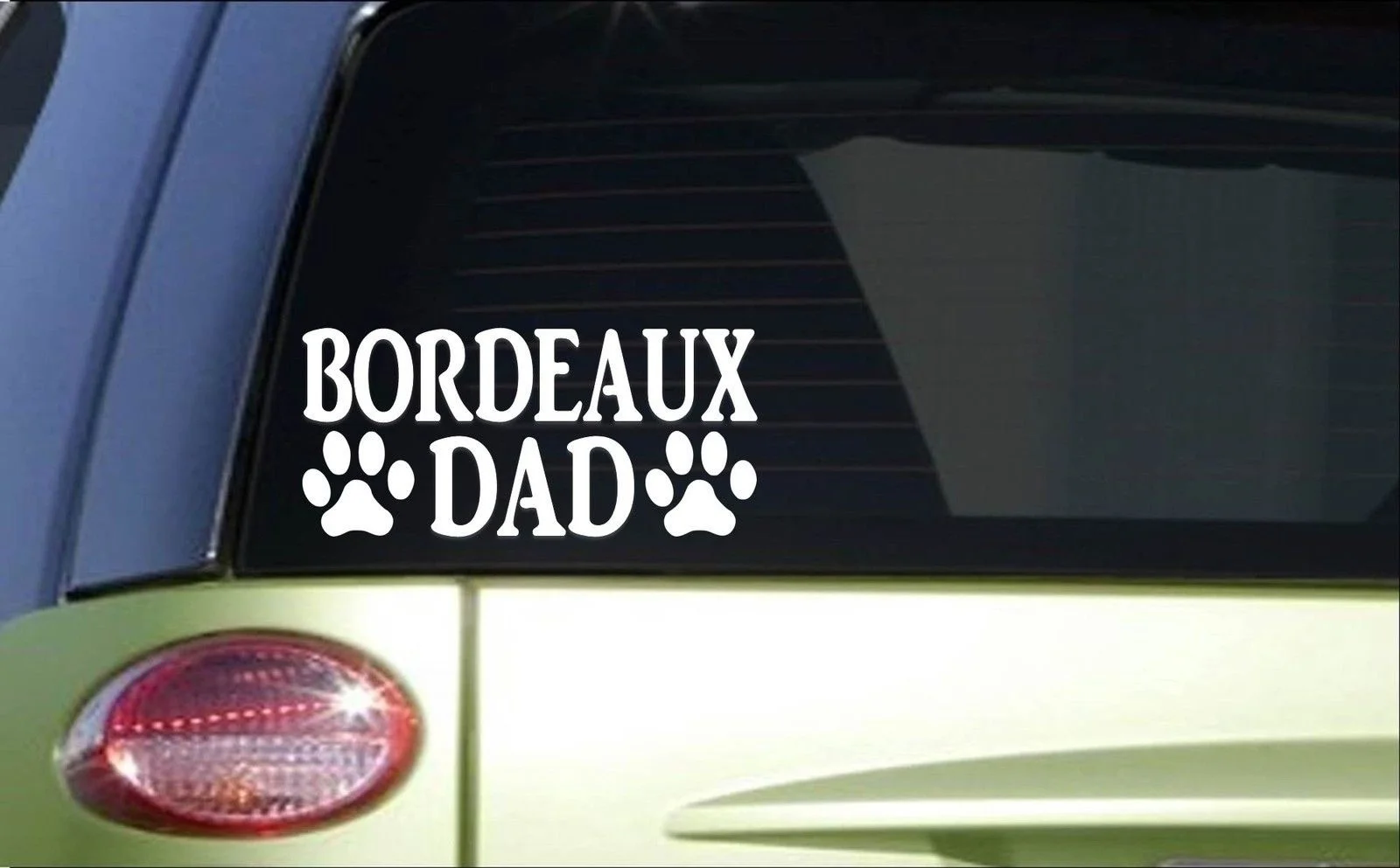 Bordeaux Dad 8 дюймов наклейка собака dogue de bordeaux Французский мастиф наклейка на компьютер