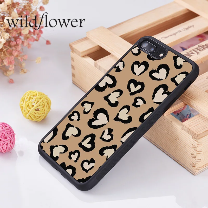 Wildflower 6 6S SE Phone Cover Case For iPhone 7 8 PLUS X XS 11 12 MINI