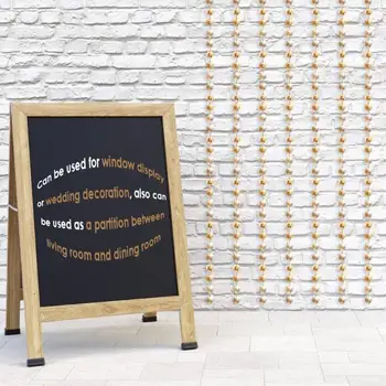 

6m Octagonal Beads Crystal Curtain Glass Diamond 14mm Beads Wedding Party Decoration Home Window Display Ornaments