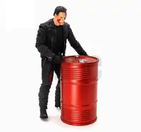Metal Oil Drum Fuel Tank Container For 1/10 RC4WD D90 SCX10 Rock Crawler RC Car Decor Accessories 1