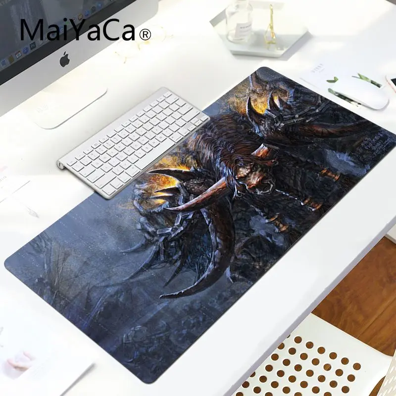 MaiYaCa Новое поступление World of Warcraft, игра, прочный резиновый коврик для мыши, большой коврик для мыши, компьютерный коврик для мыши