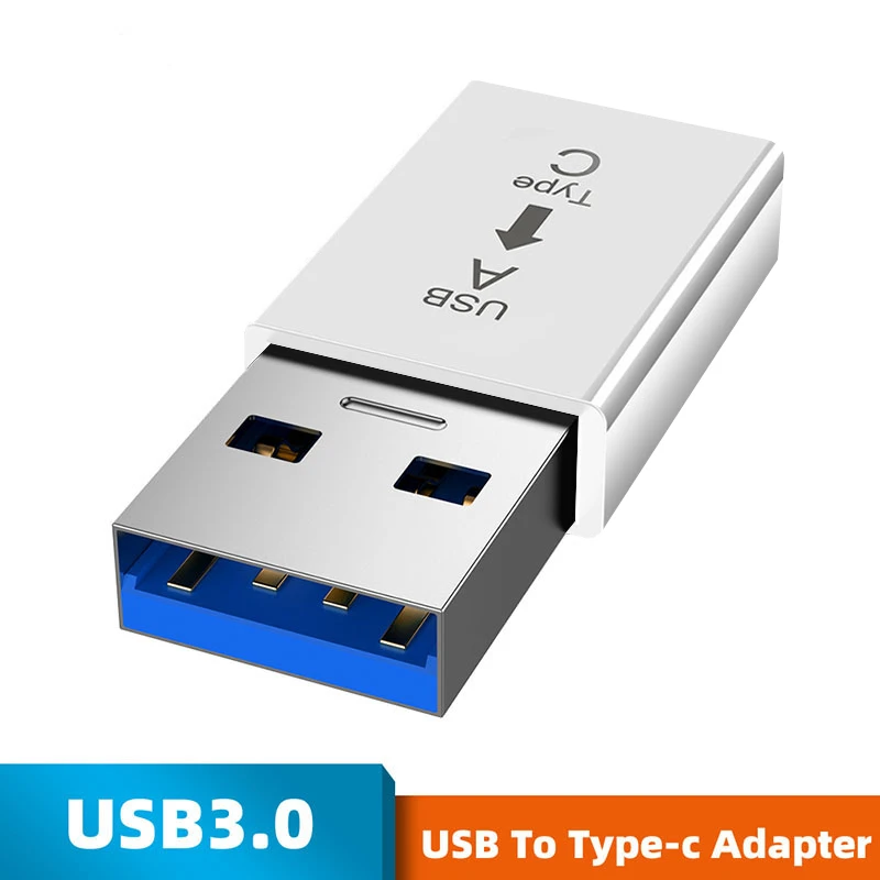 1Pcs USB 3.0 Type-C OTG Adapter Type C USB C Male To USB Female Converter For Macbook Xiaomi Samsung S20 USBC OTG Connector female usb to male phone jack adapter