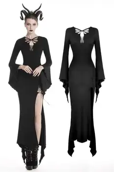 

Darkinlove Women's Gothic Hollow Out Maxi Sheath Dresses DW332