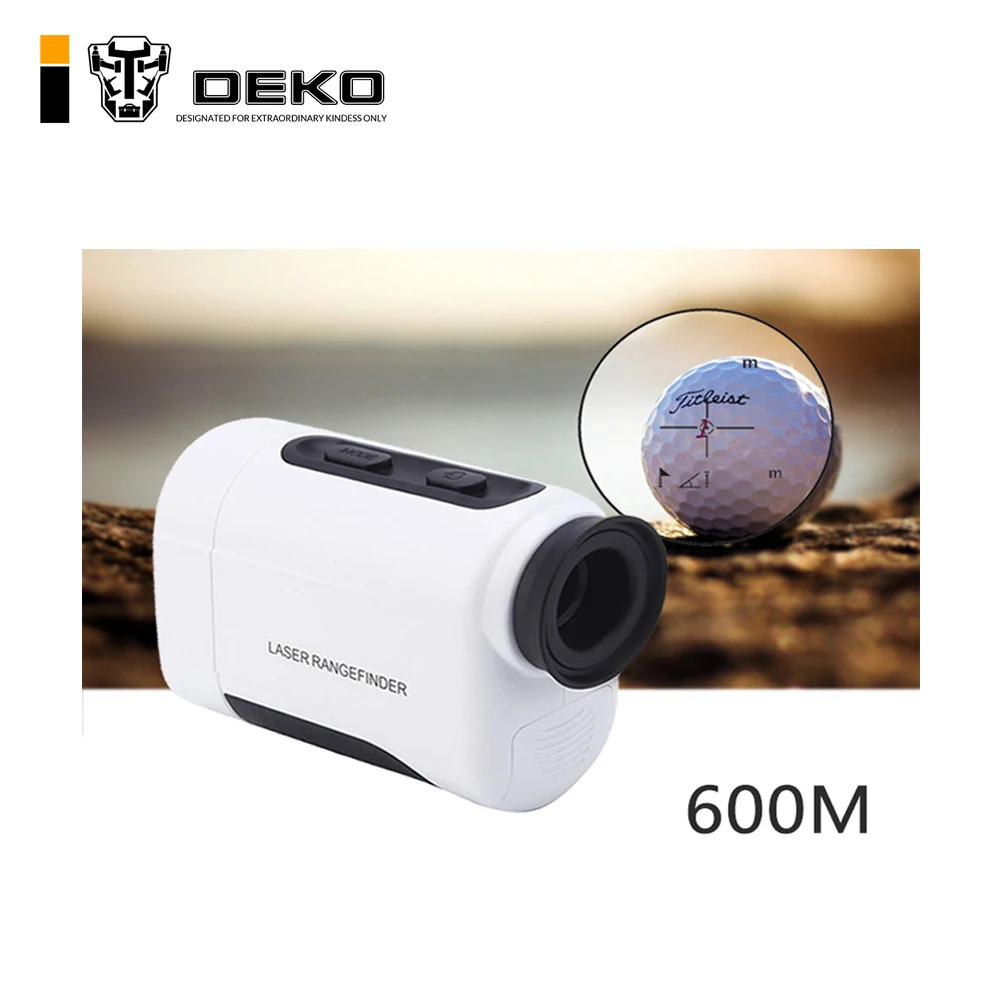 Лазерный дальномеры DEKO цифровой Монокуляр 6X 600 м для охоты гольфа|laser rangefinders