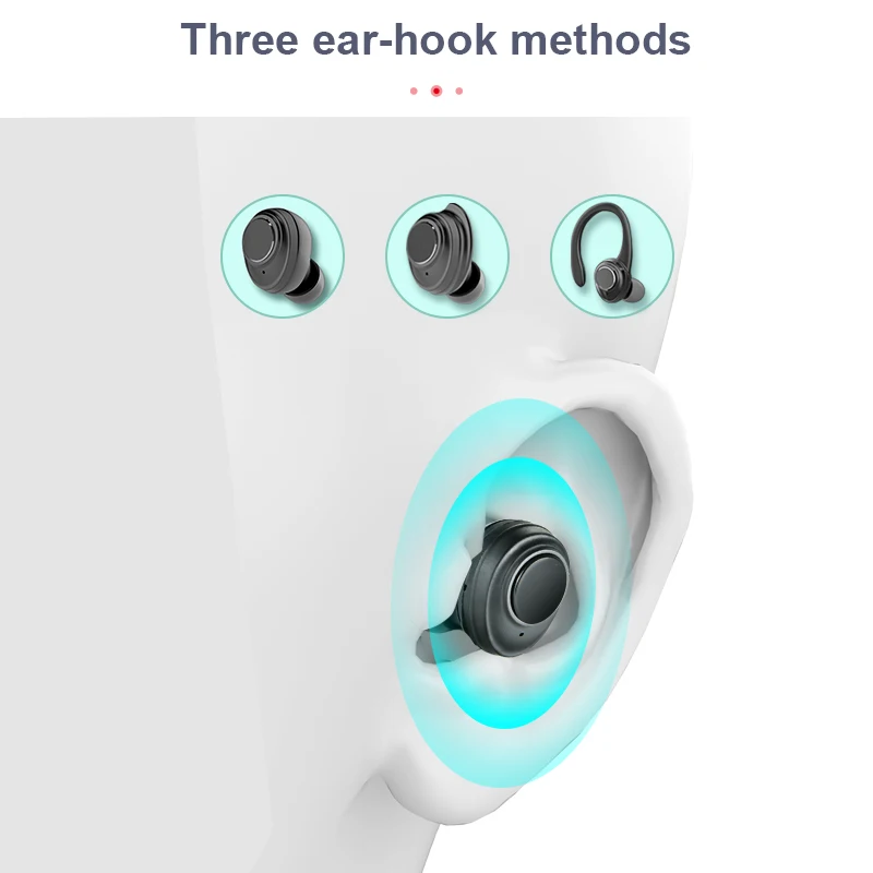 Ottwn New TWS X9 PRO Wireless Bluetooth Earphone 5 0 Sport Earbuds UV Antibacterial LED Display Type C Charging Case Headset