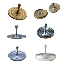 Настольный антистресс Gyroscop алюминиевый сплав декомпрессия гипноз вращающийся гироскоп отпечаток пальца Взрослого Игрушка кинетический круглый металлический Спиннер