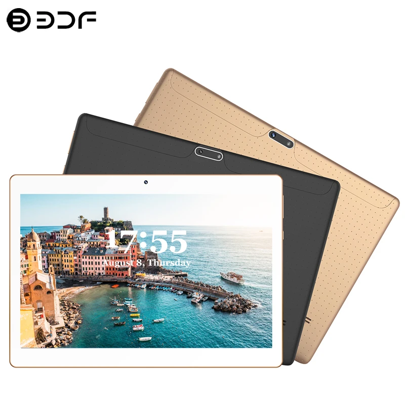 

New System 10.1 inch Tablet PC Android 7.0 Phone Call 4G/3G 4GB/64GB Octa Core Wi-Fi Bluetooth Dual SIM Tablet PC+keyboard