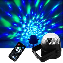 Luminous Dance Lamp with Remote Control Christmas Decor 7Colors Fantastic Disco Light Strobe Light Stage Light DJ Bar Stage Lamp