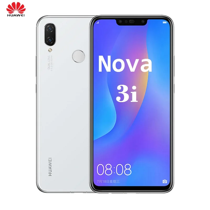 

HUAWEI nova 3i Smartphone 6.3" Android 8.1 Kirin710 Octa Core 2.2GHz 4GB RAM 128GB ROM 16.0MP Fingerprint 3340mAh Mobile Phone